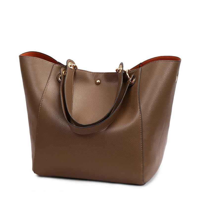 Versatile Large Shopping Bag – Soulmate Streetwear Style | same ANTHEM. - Khaki / (30cm<Max Length<50cm)