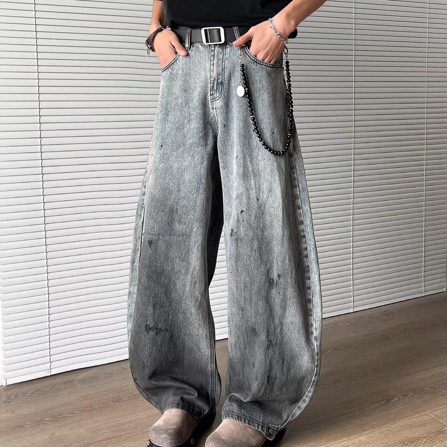 Vintage Baggy Wide Leg Pants – Loose Streetwear for Soulmates | same ANTHEM