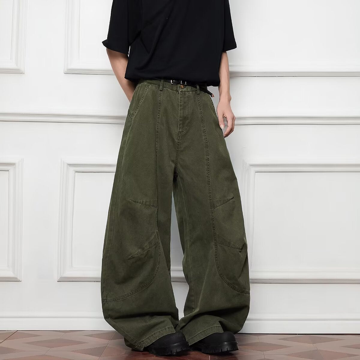 Vintage Denim Wide Leg Pants – Soulmate Streetwear for Men | same ANTHEM
