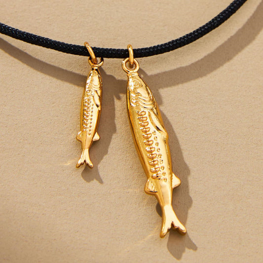 Vintage Fish Necklace | Boho Chic Lovers Pendant | same ANTHEM - Tropical Fish Necklace
