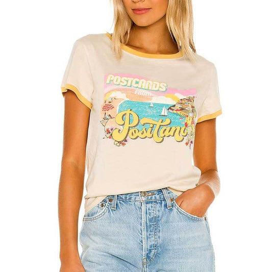 Vintage Print T-Shirt Women | same ANTHEM. - Bag