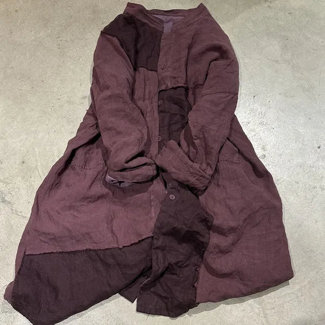 Vintage Ramie Patchwork Jacket – Soulmate Streetwear | same ANTHEM - Red / One Size