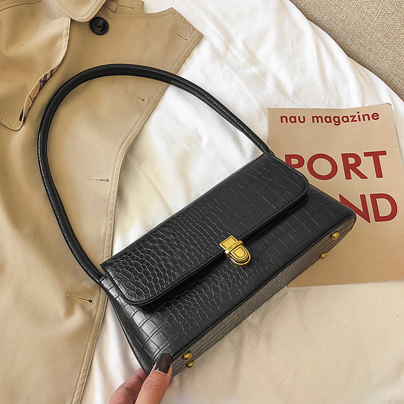Vintage Underarm Bag | same ANTHEM. - Black