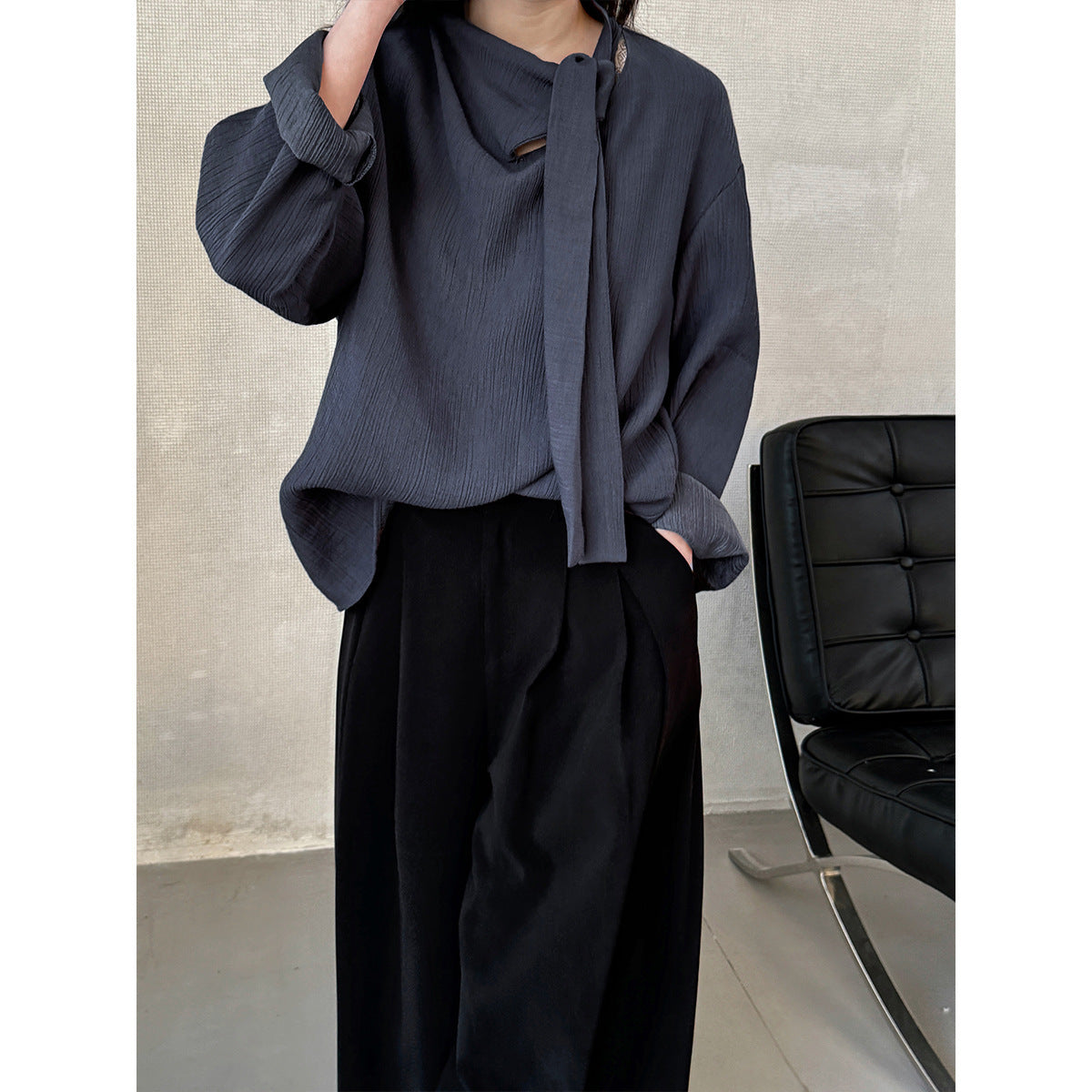 Wear Your Anthem | Chic Elegant Ribbon Texture Shirt for Lovers & Friends | same ANTHEM