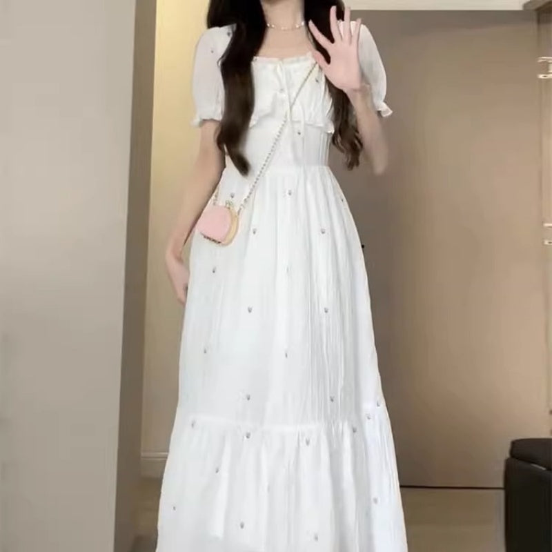White Moonlight Dress – same ANTHEM Romantic French Nostalgic Fashion