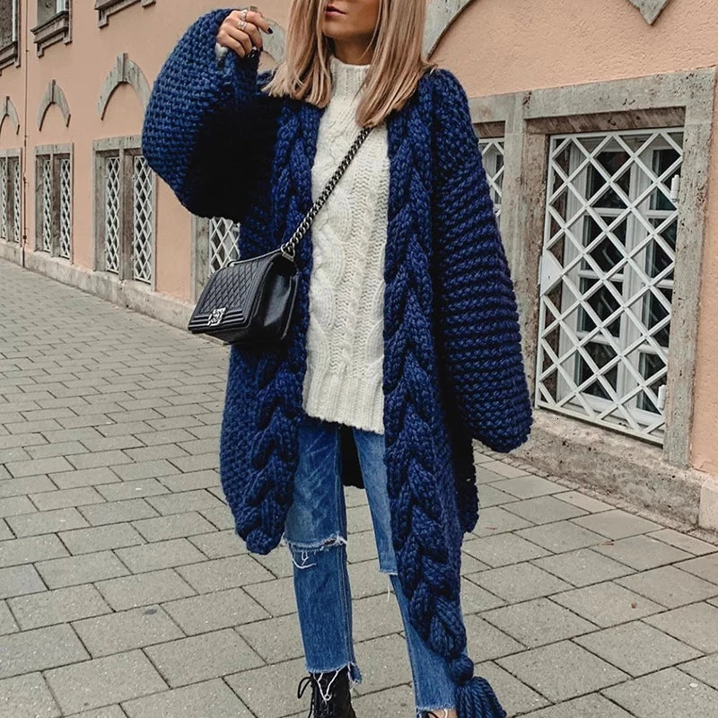 White Tassel Knit Cardigan for Women | same ANTHEM. Soulmate Streetwear
