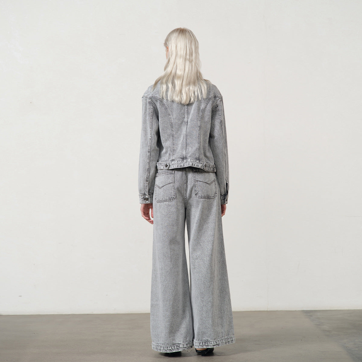 White Washed Wide-Leg Jeans Women | same ANTHEM. Soulmate Streetwear
