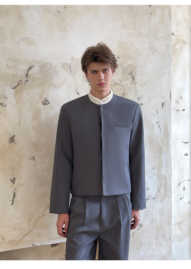 Wide-Shoulder Suit Set for Men – Korean-Inspired Elegance | same ANTHEM