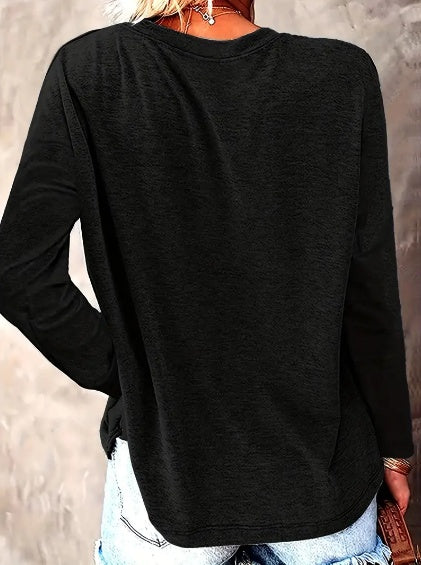 Women’s Long Sleeve Hoodless Sweatshirt