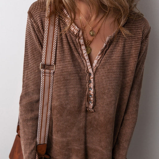 Worn-Looking Washed-Out Pullover Sweater – Casual Everyday Anthem Style for Lovers & Soulmates | same ANTHEM