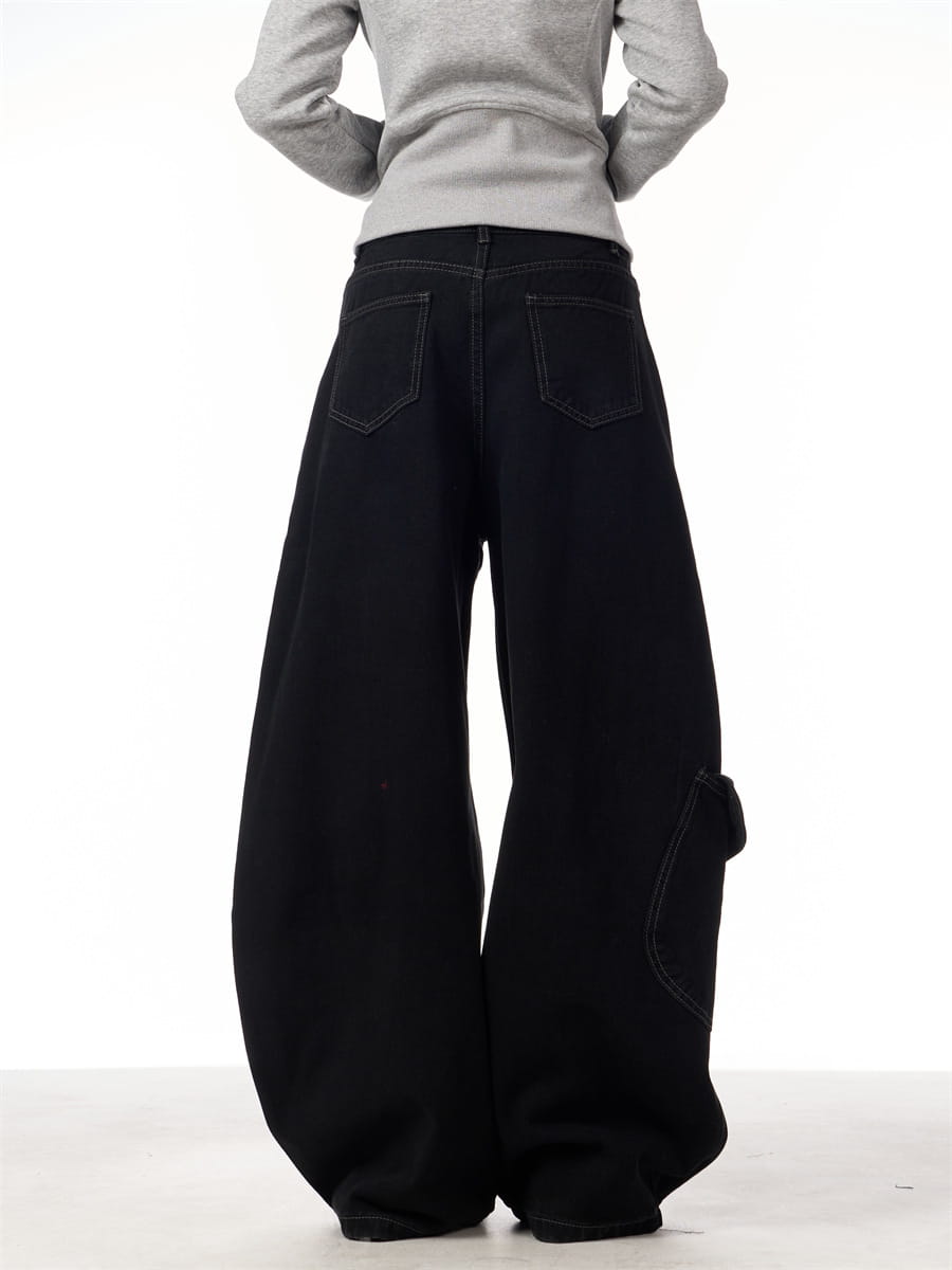 Vintage Burgundy Curved Pants | same ANTHEM.