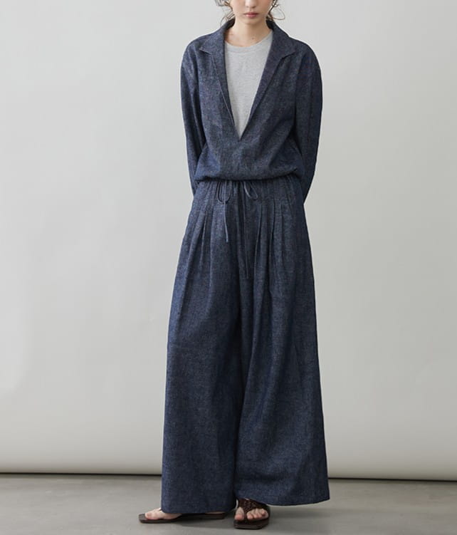 Linen Cotton Denim Set | same ANTHEM.