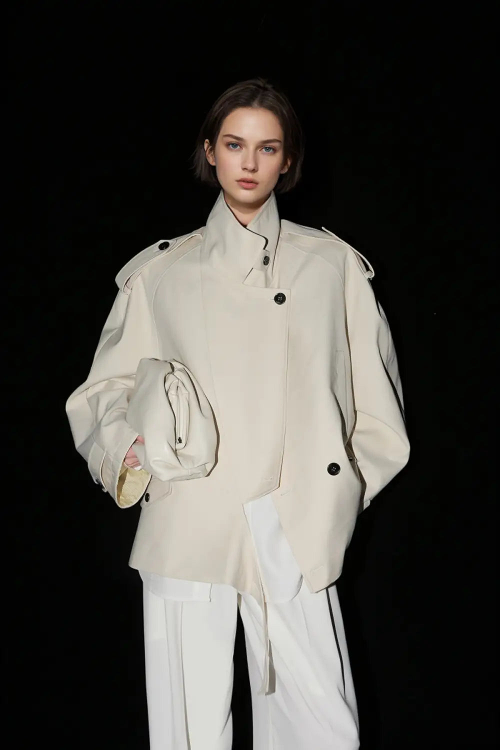 Loose Wide Retro British Trench Coat