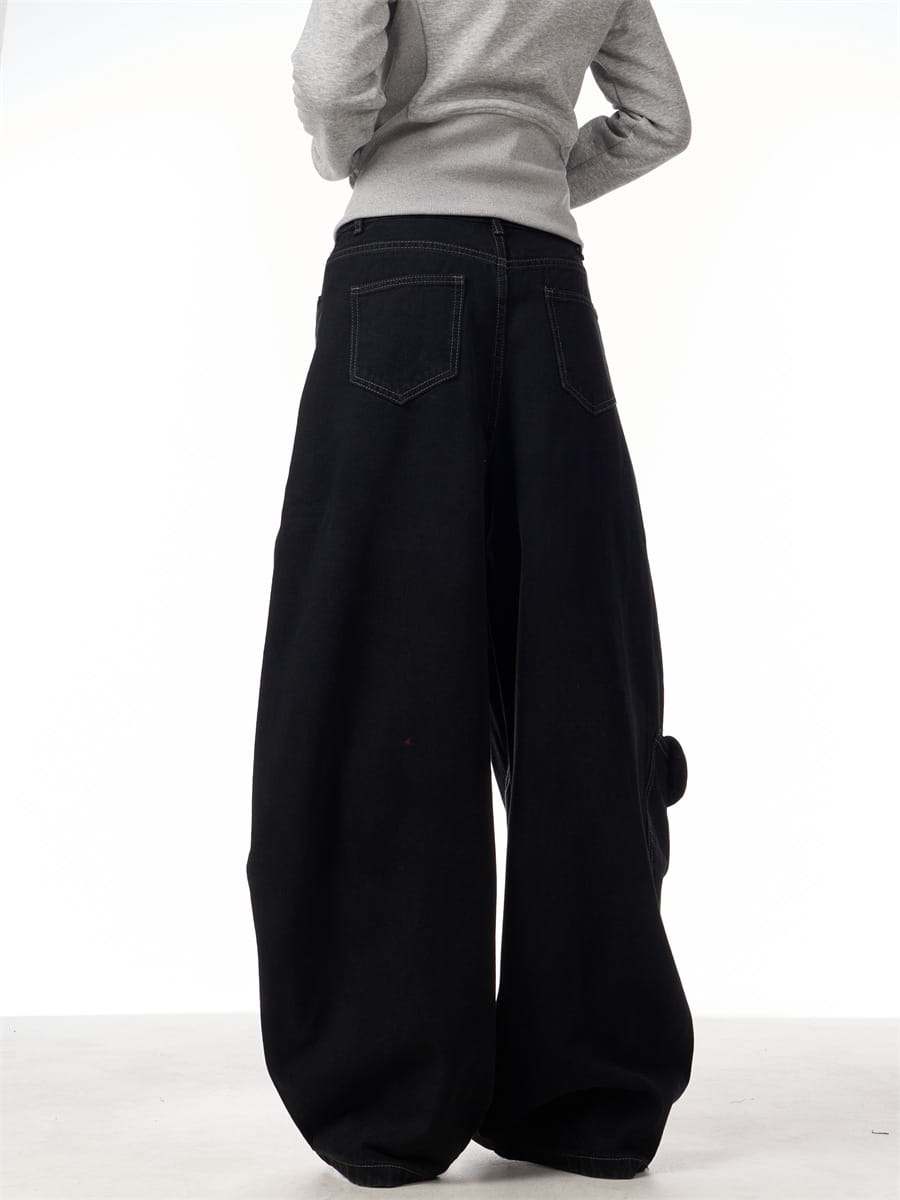 Vintage Burgundy Curved Pants | same ANTHEM.