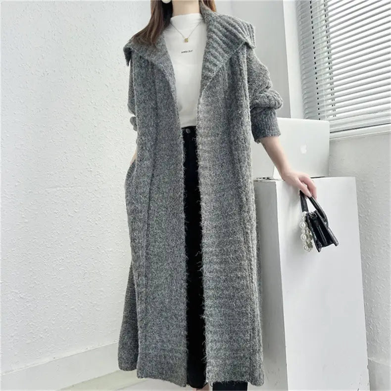 Long Knitting Cardigan for Women | same ANTHEM.