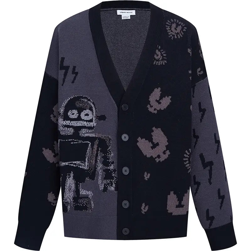 Jacquard Knit Jacket | same ANTHEM.