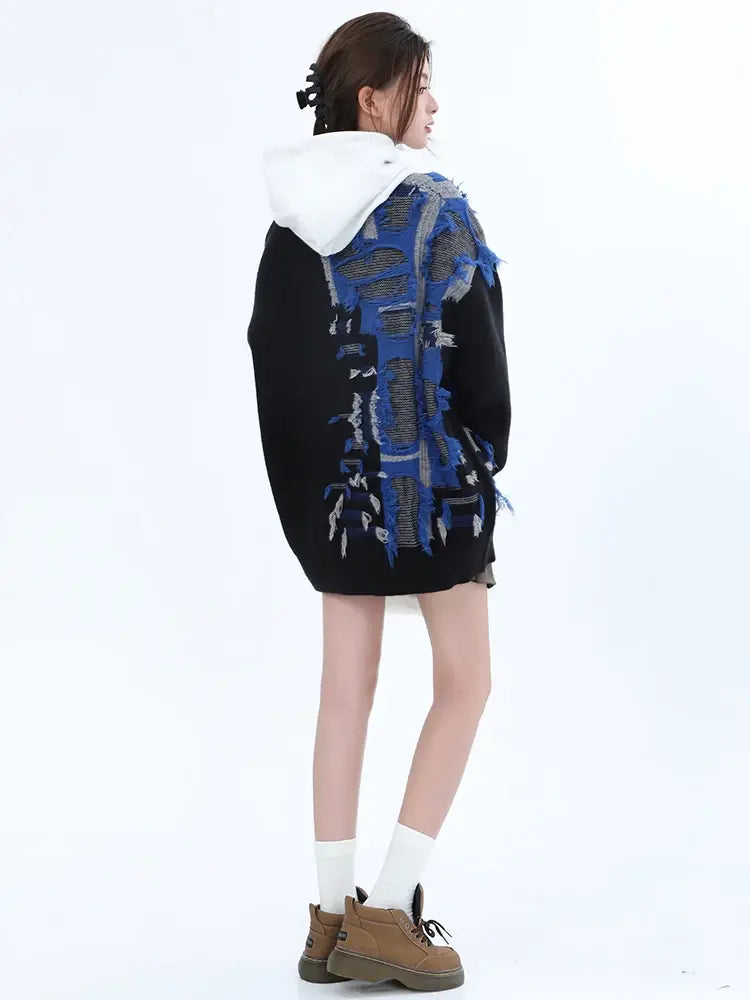 Tassel Loose Knit Cardigan | same ANTHEM.