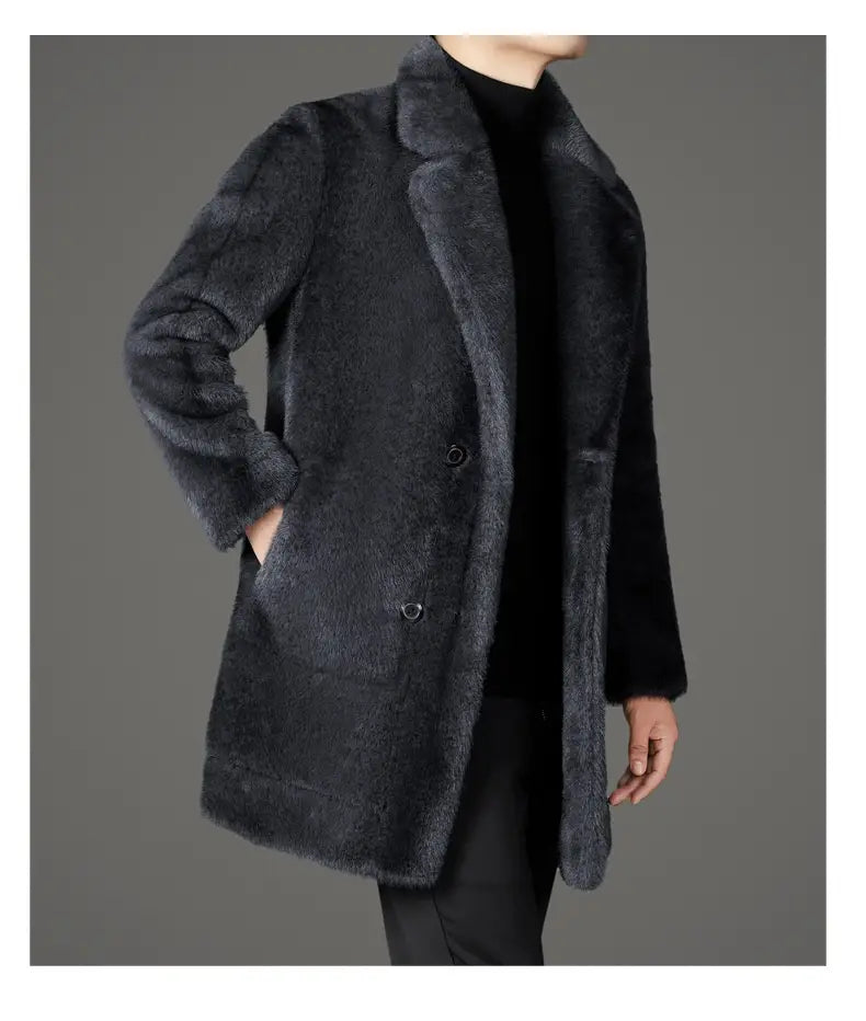 Reversible Mink Fur Coat for Men | same ANTHEM. Soulmate Streetwear