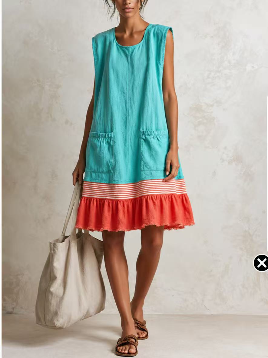 Casual Ruffle Dress | same ANTHEM.