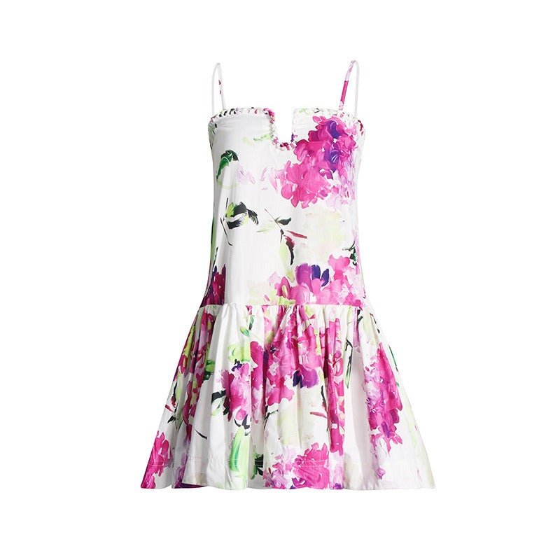 Casual Loose A-Line Ruffled Dress | same ANTHEM.