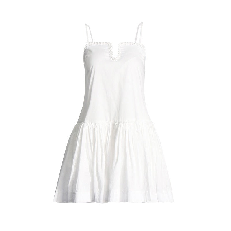 Casual Loose A-Line Ruffled Dress | same ANTHEM.