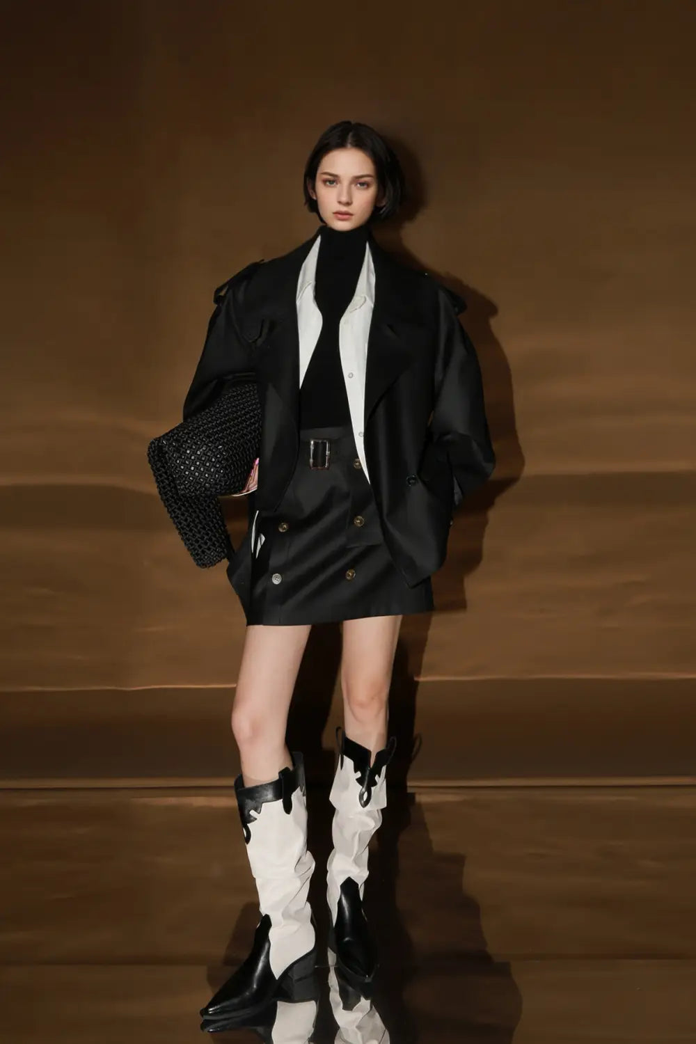 Loose Wide Retro British Trench Coat