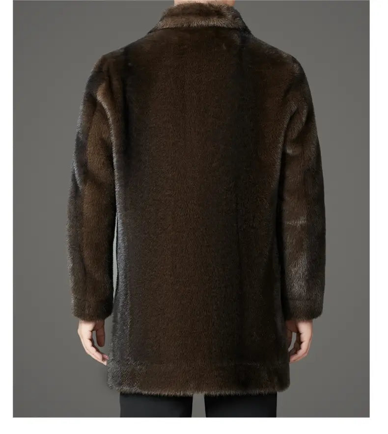 Reversible Mink Fur Coat for Men | same ANTHEM. Soulmate Streetwear