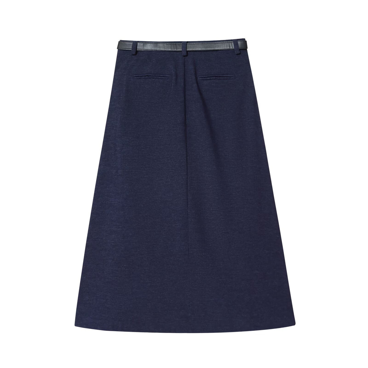 Pleated Midi Skirt with Waistband | same ANTHEM.
