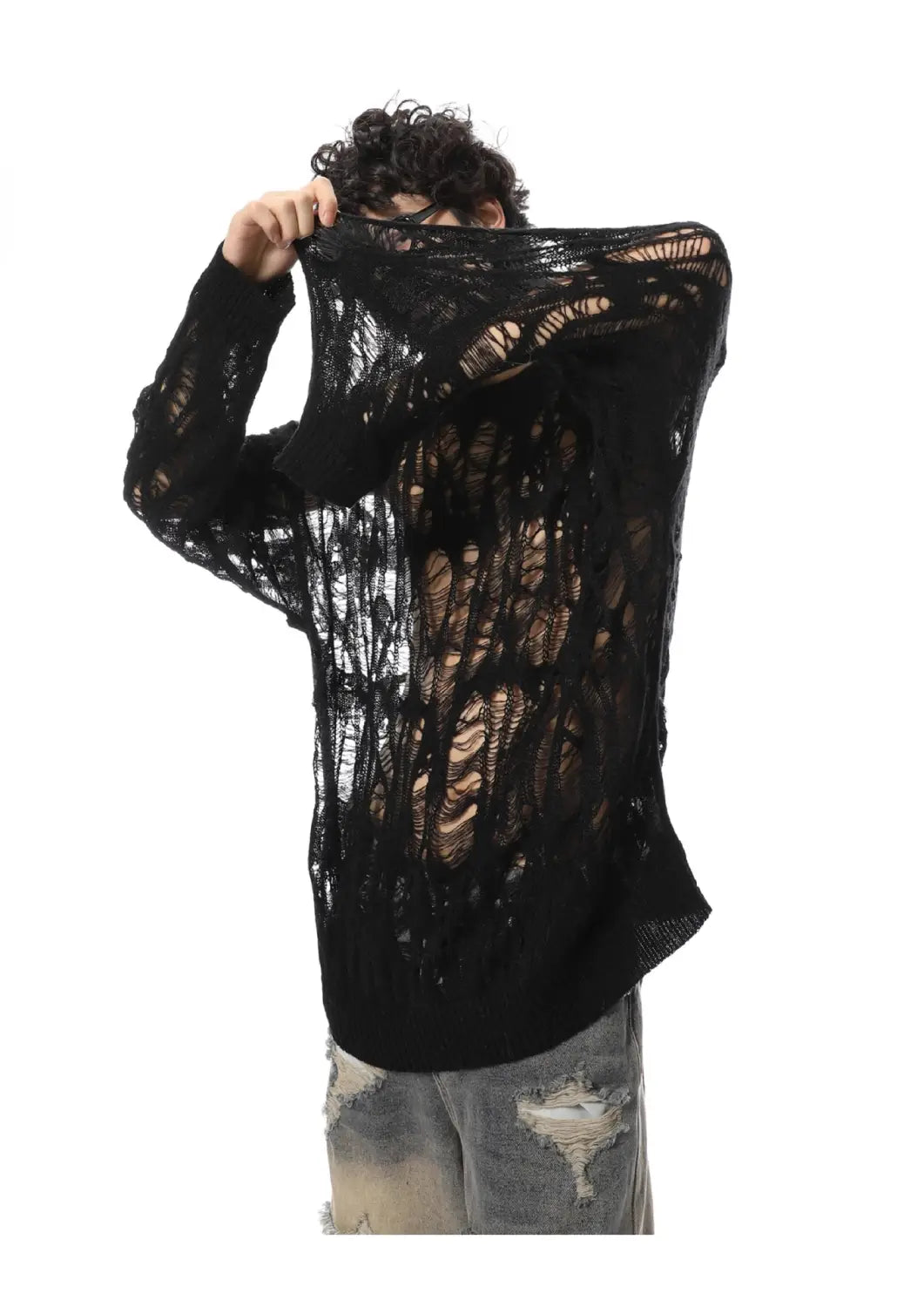 Hollow Out Pullover Sweater for Women | same ANTHEM. Soulmate Streetwear