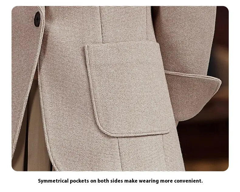 Women’s Coat Loose Drooping Small Tailored Suit Top