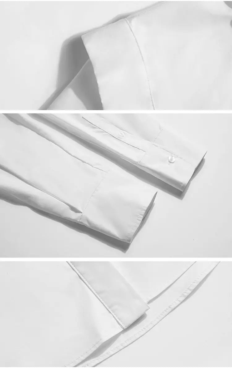 Long Sleeve Lapel Blouse | same ANTHEM.