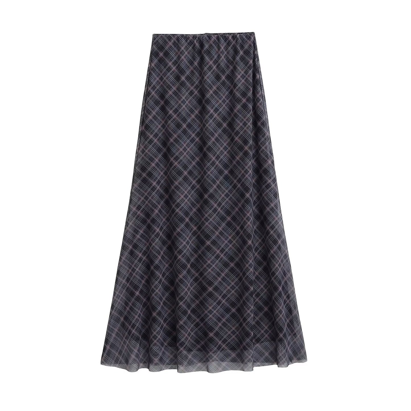 Plaid Meche Skirt | same ANTHEM.