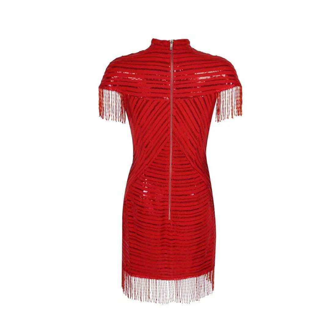 Vintage Sequin Fringe Dress | same ANTHEM.