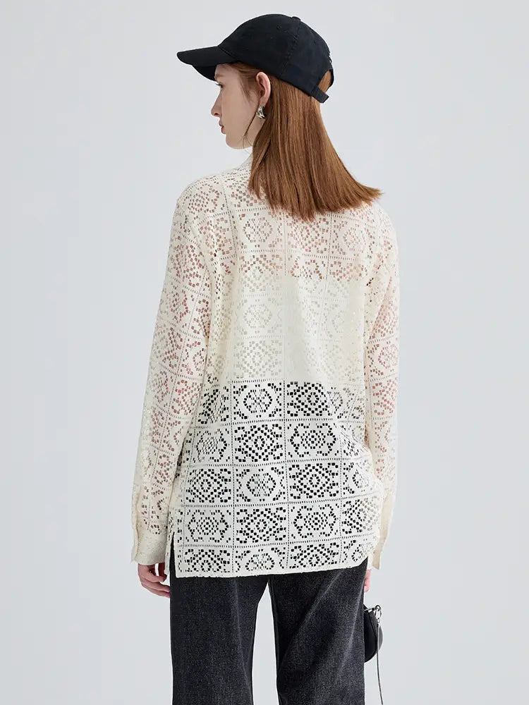 Elegant Lace Blouse | same ANTHEM.