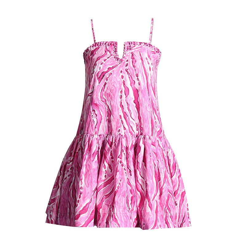 Casual Loose A-Line Ruffled Dress | same ANTHEM.