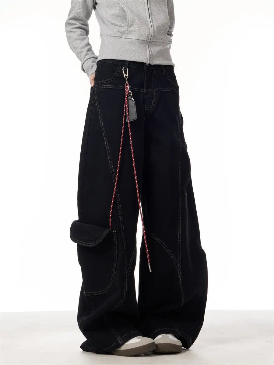 Vintage Burgundy Curved Pants | same ANTHEM.