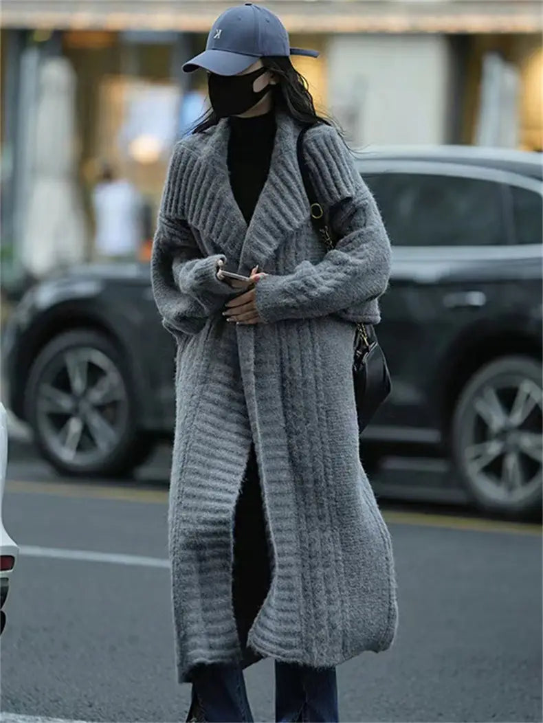 Long Knitting Cardigan for Women | same ANTHEM.