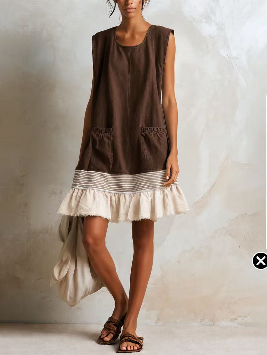 Casual Ruffle Dress | same ANTHEM.