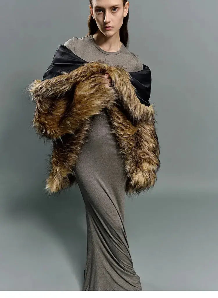 Big Lapel Fur Coat | same ANTHEM.