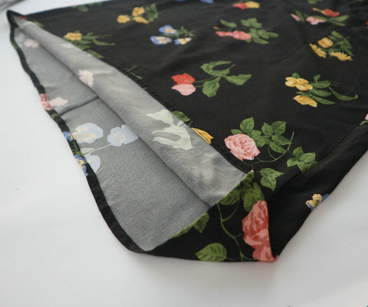French Vintage Print Long Sleeve Dress | same ANTHEM.