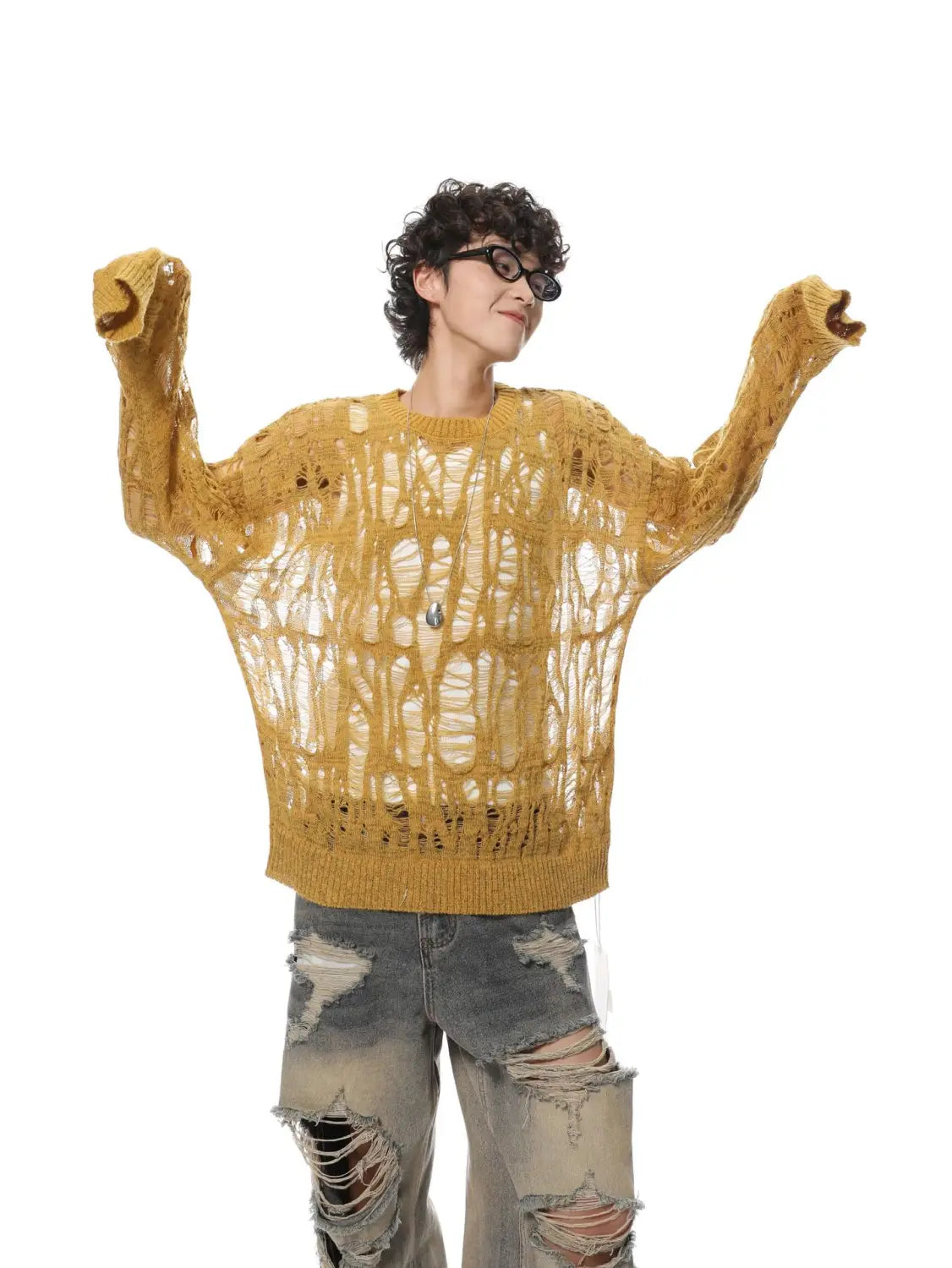 Hollow Out Pullover Sweater for Women | same ANTHEM. Soulmate Streetwear