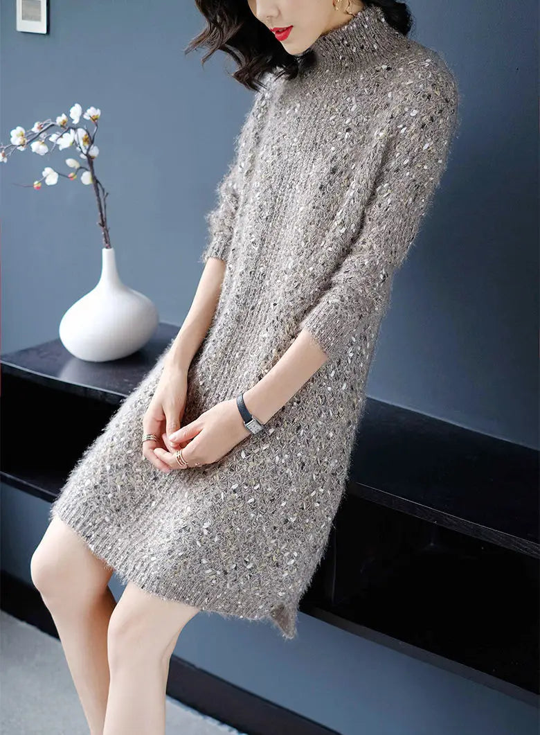 Luxury Sweater Dress for Women | Elegant Cocktail & Casual Knit | same ANTHEM.