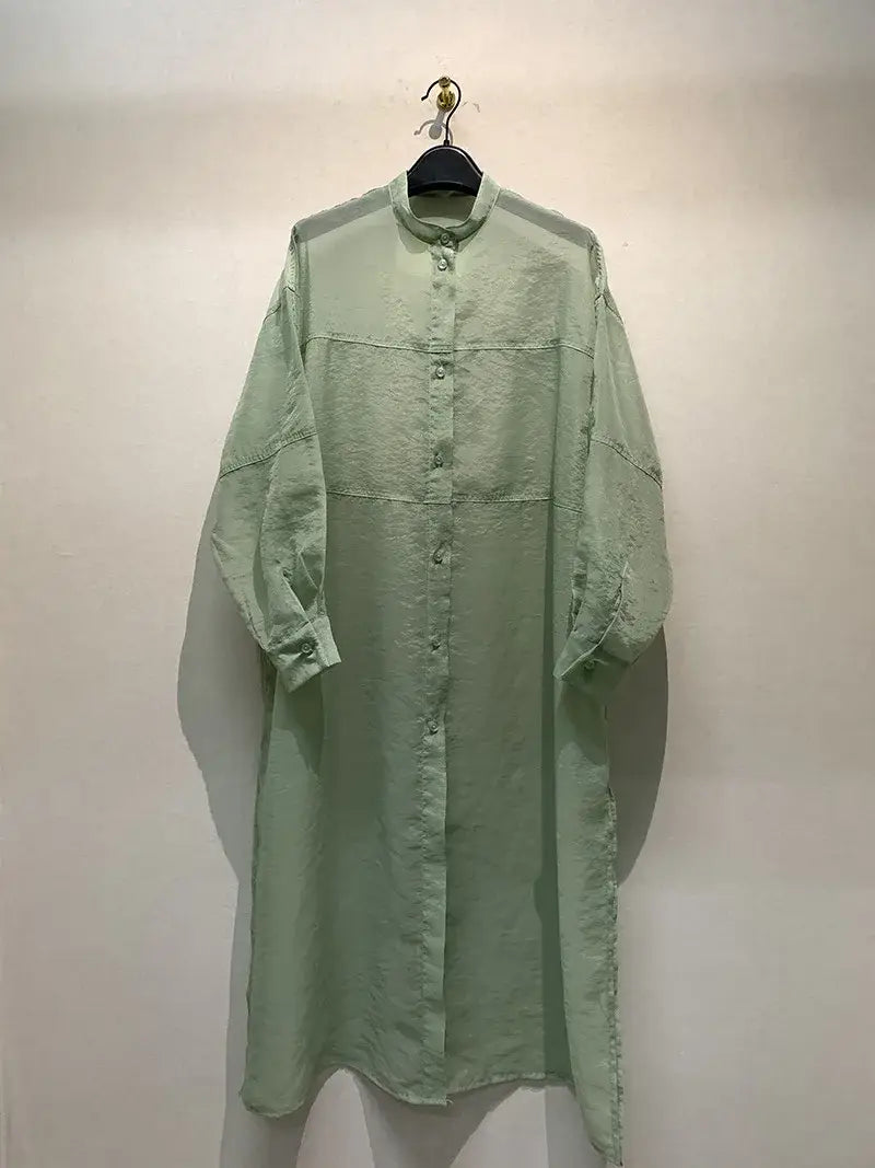 Loose Sheer Long Dress | same ANTHEM.