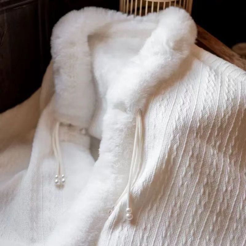 Thickened Velvet Cape Cloak | same ANTHEM.