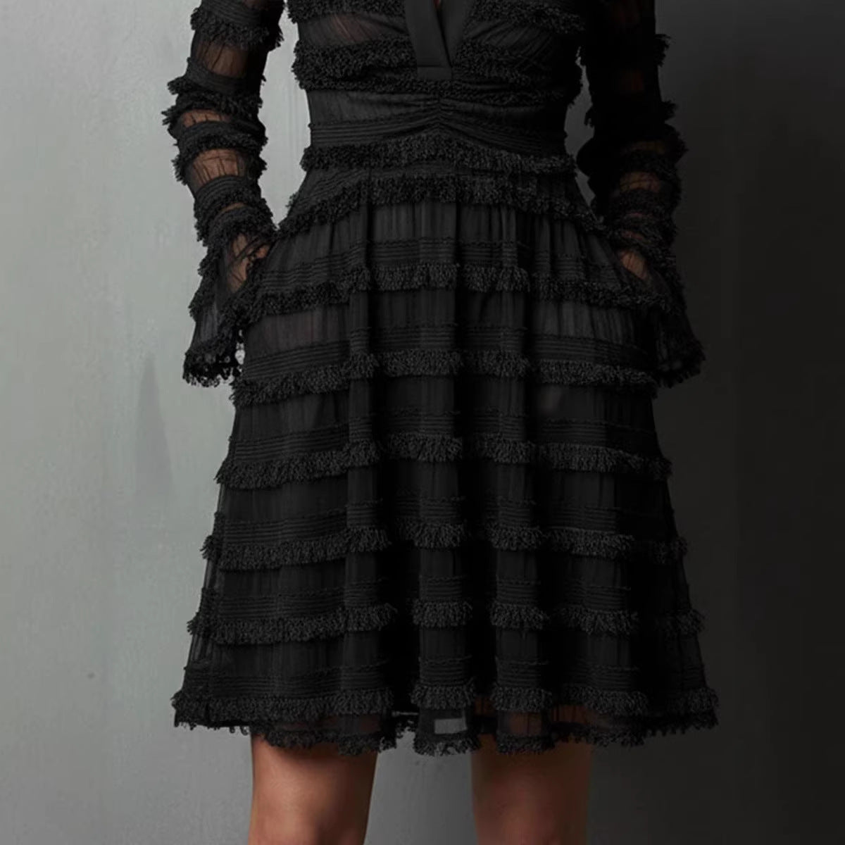 Versatile Fitted Pleated Dress | same ANTHEM.