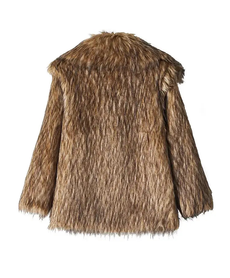 Big Lapel Fur Coat | same ANTHEM.