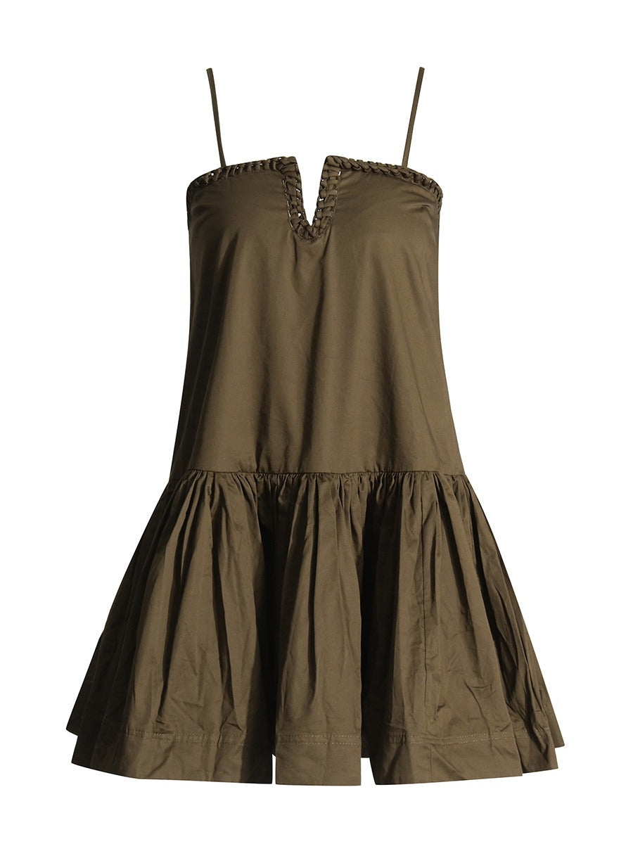 Casual Loose A-Line Ruffled Dress | same ANTHEM.