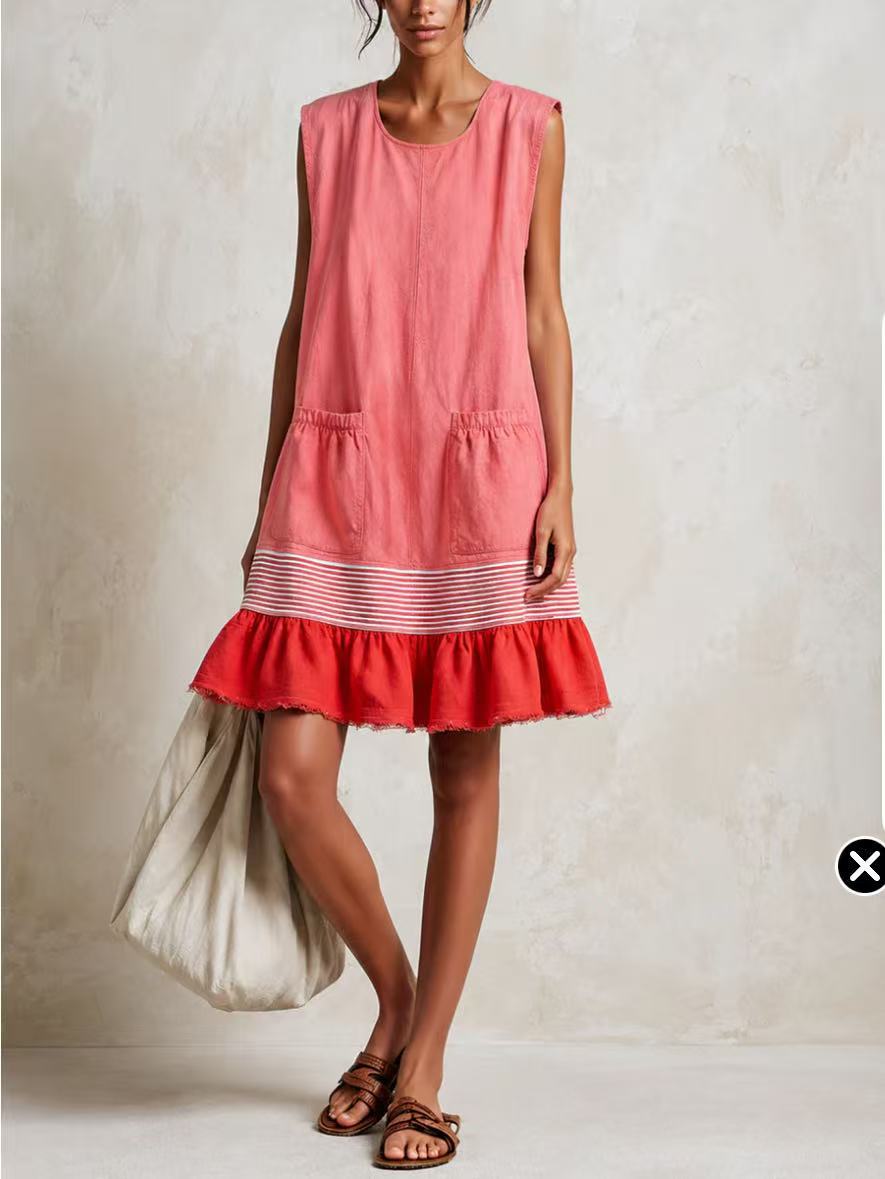 Casual Ruffle Dress | same ANTHEM.