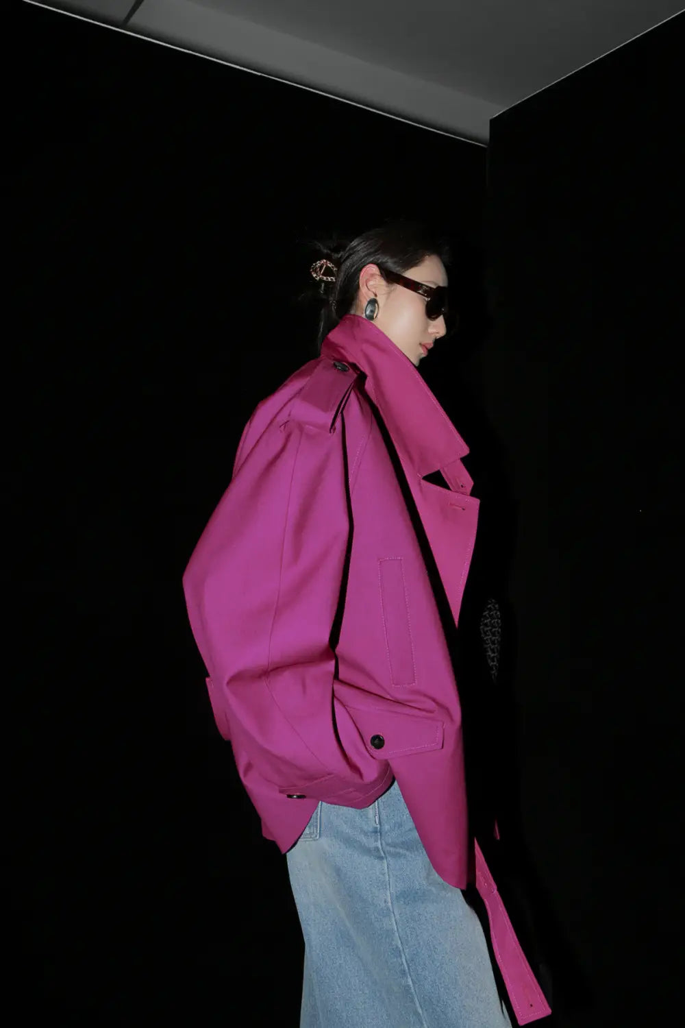 Loose Wide Retro British Trench Coat