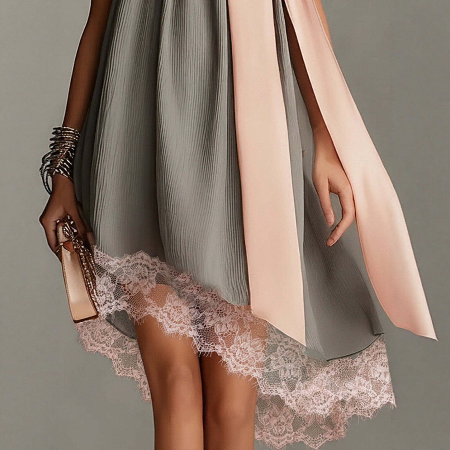 Strapless Fitted Long Dress | same ANTHEM.